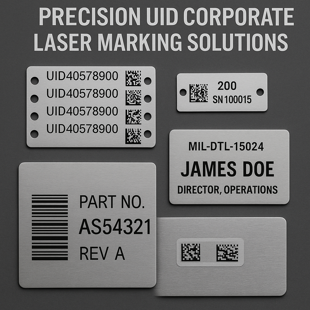 Precision UID Corporate Laser Marking Solutions